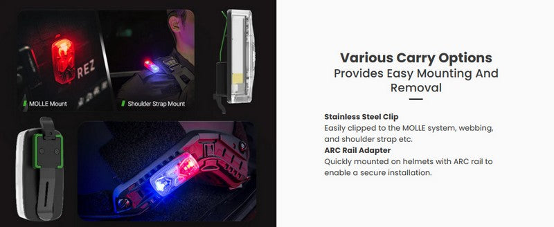 UT41 - Lampe multifonction de secours, sécurité et d'avertissement - 20 Lumens