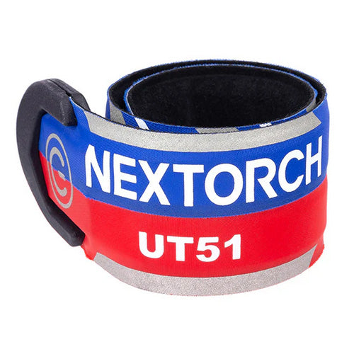 UT51 - Bracelet d'avertissement clignotant rouge-bleu