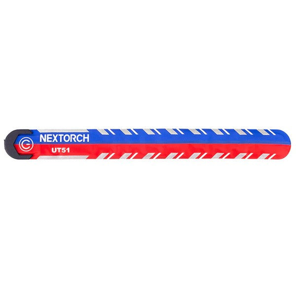 UT51 - Bracelet d'avertissement clignotant rouge-bleu