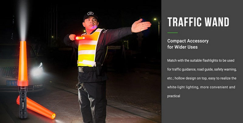 Traffic Wand - Cône diffuseur orange