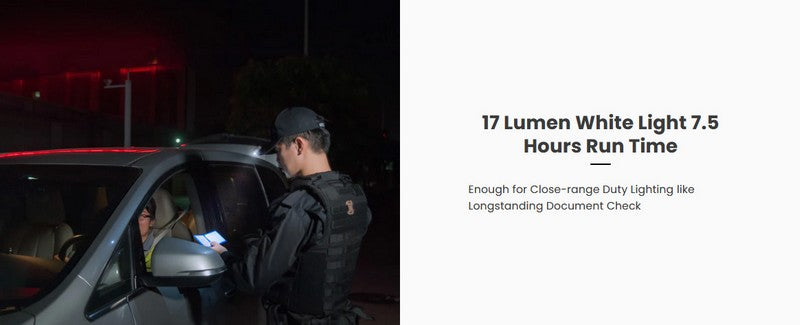 UL12 - Lampe multifonction de secours, sécurité et d'avertissement - 17 Lumens