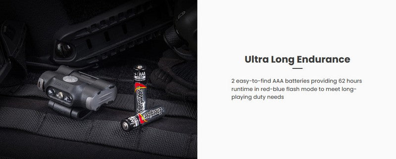 UL12 - Lampe multifonction de secours, sécurité et d'avertissement - 17 Lumens