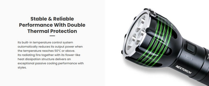 ST30 V2 - Lampe torche de recherche - 8000 Lumens