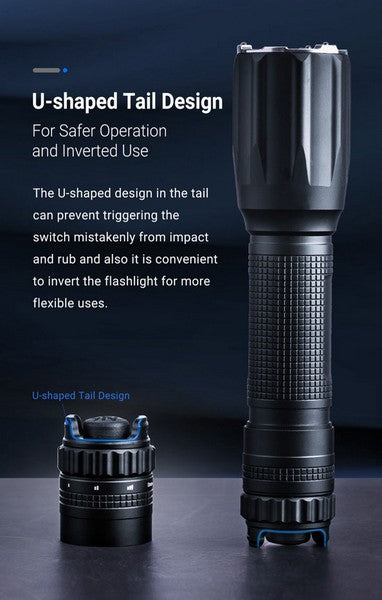 T10L - Lampe torche laser LEP longue portée - 500 Lumens