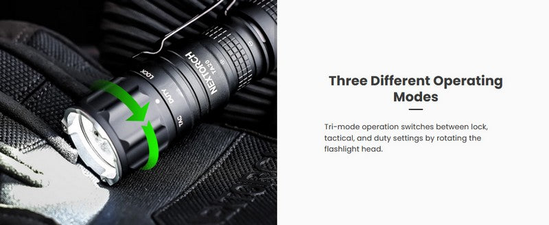 TA20 - Lampe tactique - 1000 Lumens