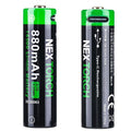 14500 - Batterie 880 mAh - Li-ion rechargeable Type-C