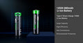 14500 - Batterie 880 mAh - Li-ion rechargeable Type-C