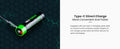 18650 - Batterie 2600 mAh rechargeable Type-C - Li-ion