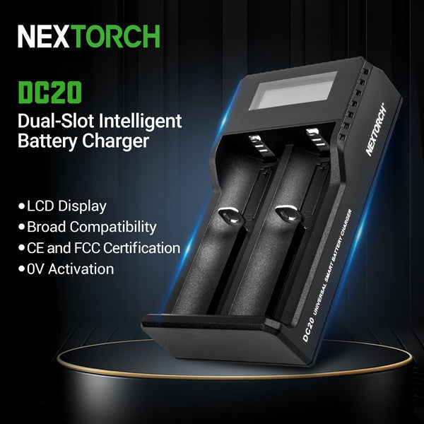 DC20 - Chargeur 2 baies - Li-ion