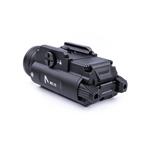 WL15  - Lampe arme de poing - 1200Lumens - Interrupteurs Ambidextres - Compatible Multi-Rails