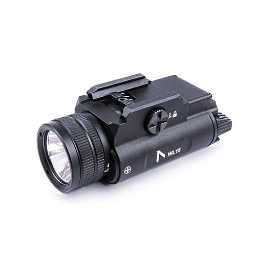 WL15  - Lampe arme de poing - 1200Lumens - Interrupteurs Ambidextres - Compatible Multi-Rails