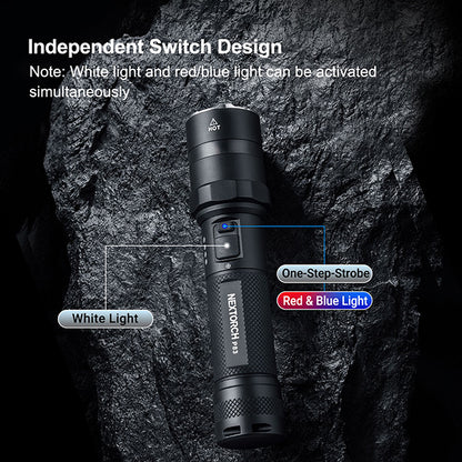 P83B - Lampe Torche - 2100 Lumens rechargeable - balise de signalisation