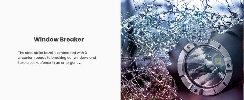 P8 - Lampe torche EDC - 1600 Lumens