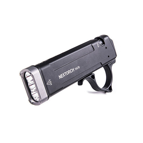 TA70 - Lampe Torche Tactique 3500 Lumens - Ultra-compacte - Accès direct au Strobe