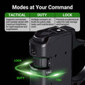 TA70 - Lampe Torche Tactique 3500 Lumens - Ultra-compacte - Accès direct au Strobe