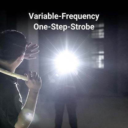 TA70 - Lampe Torche Tactique 3500 Lumens - Ultra-compacte - Accès direct au Strobe