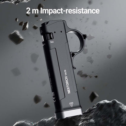 TA70 - Lampe Torche Tactique 3500 Lumens - Ultra-compacte - Accès direct au Strobe
