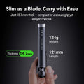 TA70 - Lampe Torche Tactique 3500 Lumens - Ultra-compacte - Accès direct au Strobe