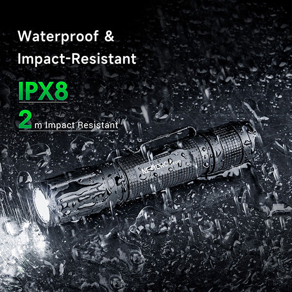 E52D - Lampe torche tactique 3700 Lumens - rechargeable USB-C