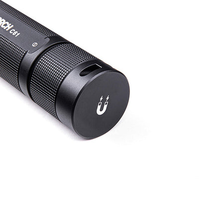 C61 - Lampe torche 3500 Lumens - Double Faisceau - Variation Continue - Rechargeable USB-C