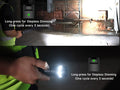 C61 - Lampe torche 3500 Lumens - Double Faisceau - Variation Continue - Rechargeable USB-C