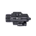 WL25 - Lampe arme de poing - 1200 Lumens - Laser Vert Intégré - Compatible Multi-Rails