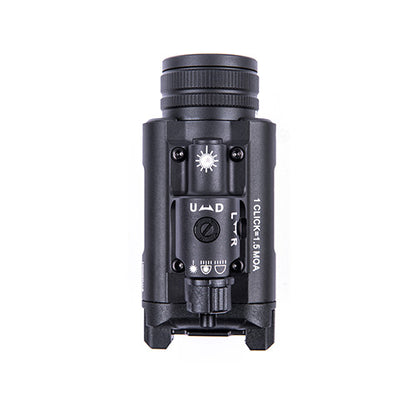 Lampe arme de poing Nextorch WL25 - 1200 Lumens - Laser Vert Intégré - Compatible Multi-Rails