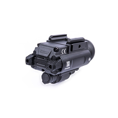 WL25 - Lampe arme de poing - 1200 Lumens - Laser Vert Intégré - Compatible Multi-Rails