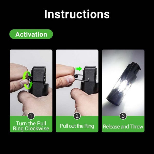 ND30 - Dispositif de distraction tactique rechargeable - 11000Lumens 130 dB