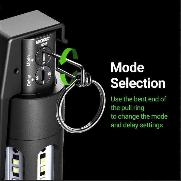 ND30 - Dispositif de distraction tactique rechargeable - 11000Lumens 130 dB