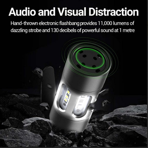 ND30 - Dispositif de distraction tactique rechargeable - 11000Lumens 130 dB