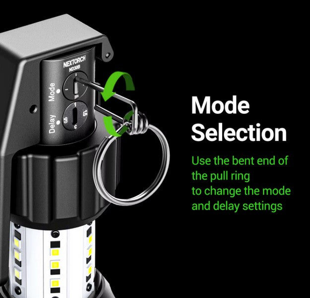ND30B - dispositif de distraction tactique civil rechargeable - 11000Lumens 130 dB