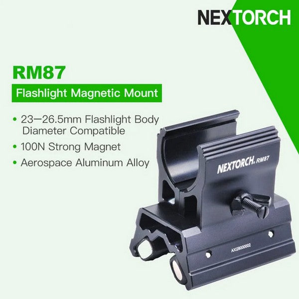 RM87 - Support magnétique fusil pour lampe