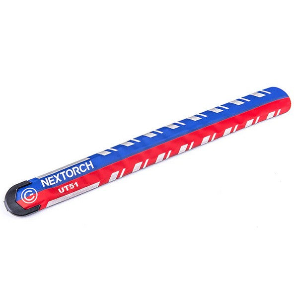 UT51 - Bracelet d'avertissement clignotant rouge-bleu