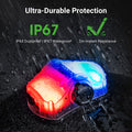 UT61 - Feu de signalisation pour casque tactique - rechargeable USB-C