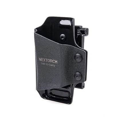 V41 X-CARRY Étui Tactique à Dégainage Rapide - Kydex - Rotation 360° - Compatible Pioneer MT20