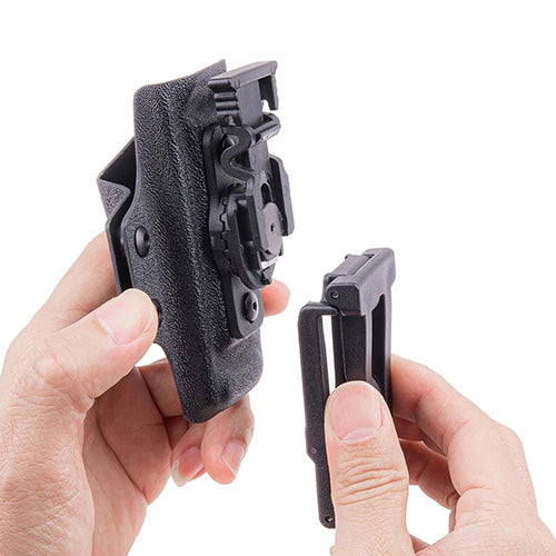 V41 X-CARRY Étui Tactique à Dégainage Rapide - Kydex - Rotation 360° - Compatible Pioneer MT20
