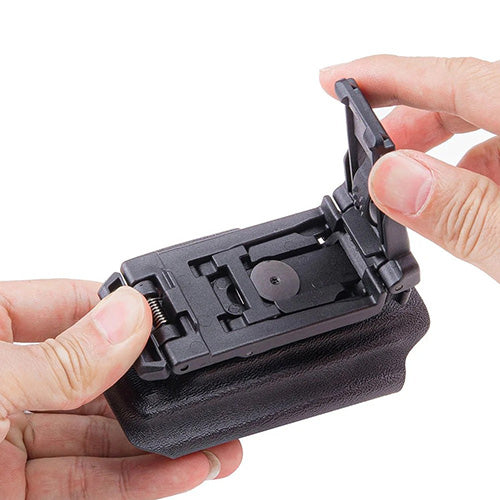 V41 X-CARRY Étui Tactique à Dégainage Rapide - Kydex - Rotation 360° - Compatible Pioneer MT20
