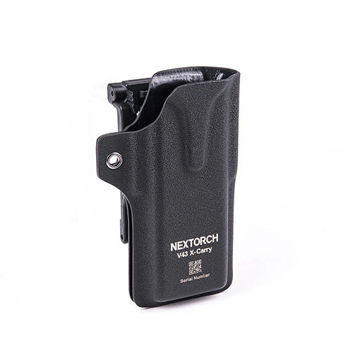 V43 X-CARRY Étui Tactique à Dégainage Rapide - Kydex - Rotation 360° - Compatible TA70