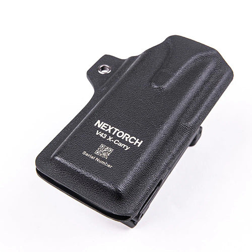 V43 X-CARRY Étui Tactique à Dégainage Rapide - Kydex - Rotation 360° - Compatible TA70