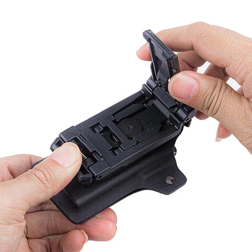 V43 X-CARRY Étui Tactique à Dégainage Rapide - Kydex - Rotation 360° - Compatible TA70