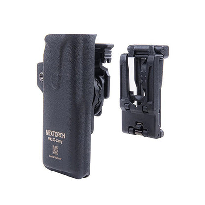 V43 X-CARRY Étui Tactique à Dégainage Rapide - Kydex - Rotation 360° - Compatible TA70