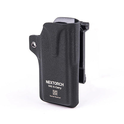 V43 X-CARRY Étui Tactique à Dégainage Rapide - Kydex - Rotation 360° - Compatible TA70