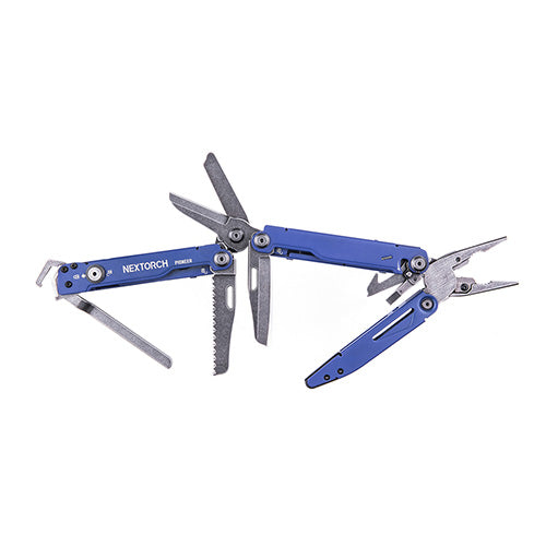 MT20 - Multi Tools Pioneer Pince Outils Multifonctions - Bleu