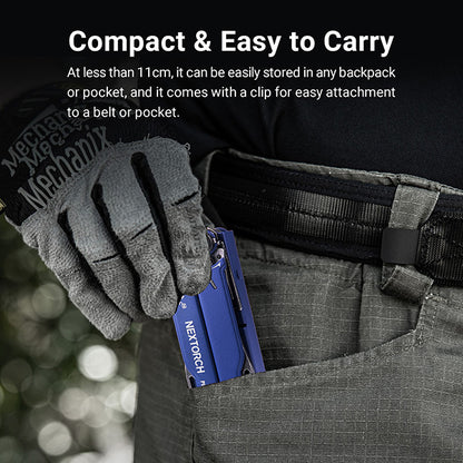 MT20 - Multi Tools Pioneer Pince Outils Multifonctions - Bleu