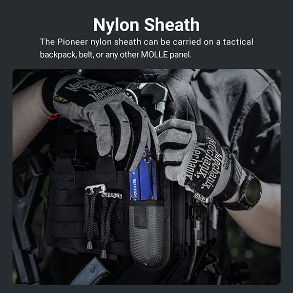 MT20 - Multi Tools Pioneer Pince Outils Multifonctions - Bleu