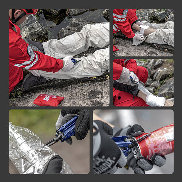 MT20 - Multi Tools Pioneer Pince Outils Multifonctions - Bleu