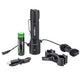 TA41 SET - Lampe Torche Tactique - 2600 Lumens - Kit de chasse