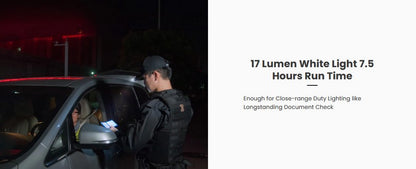 UL12 - Lampe multifonction de secours, sécurité et d'avertissement  - 17 Lumens