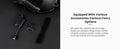 rStar - Lampe de casque tactique - 80 Lumens